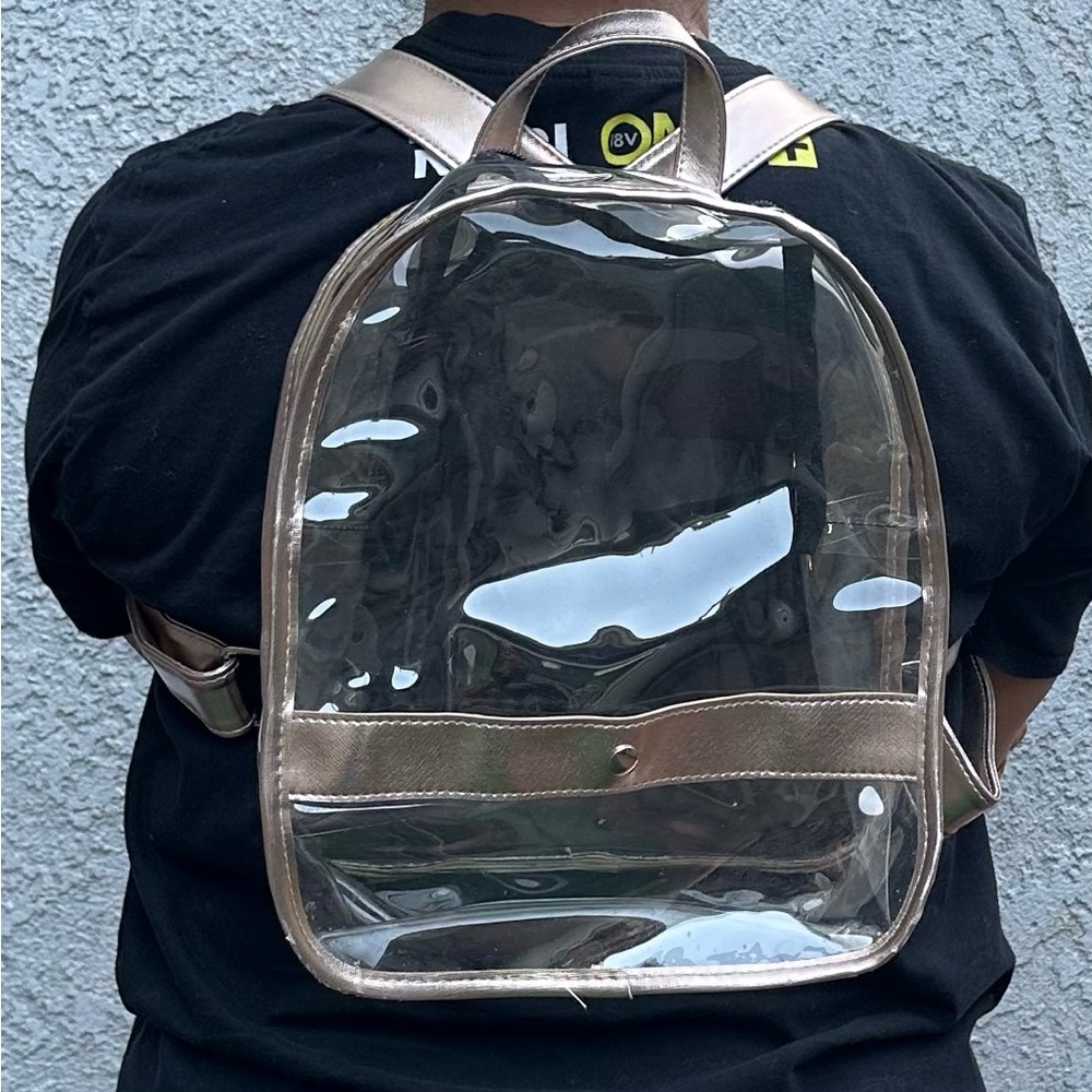 Clear mini backpack - Picture 2 of 6